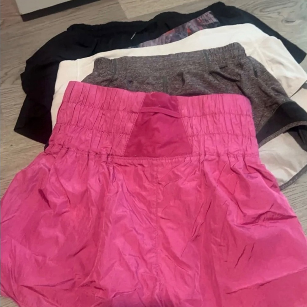 FP Movement by Free People High Waist Pink Shorts - Picture 2 of 2